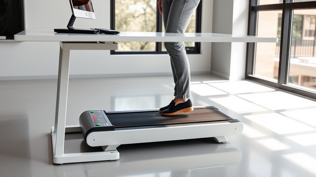 top under desk treadmills