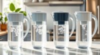 top water filter pitchers