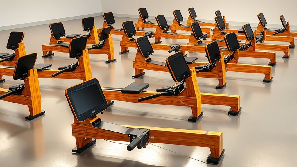 top water resistance rowing machines