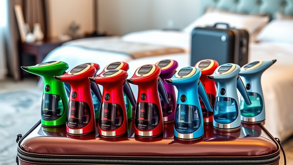 travel friendly garment steamer options