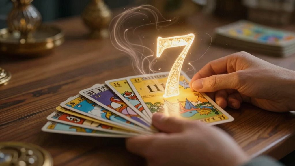 angel numbers and card reading