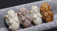 angel themed worry stones