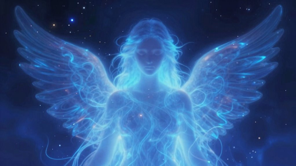 blue symbolizes calmness and spirituality