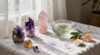cleanse and charge crystals