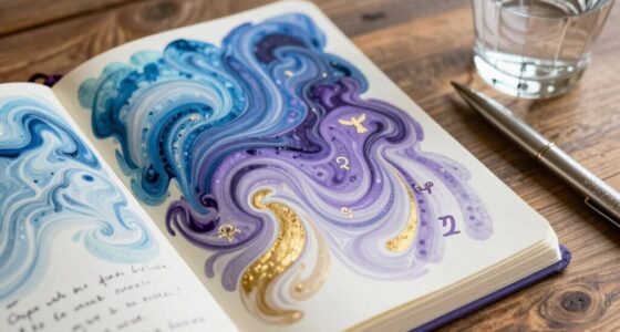 color journaling for angel numbers
