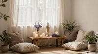 create peaceful sacred space