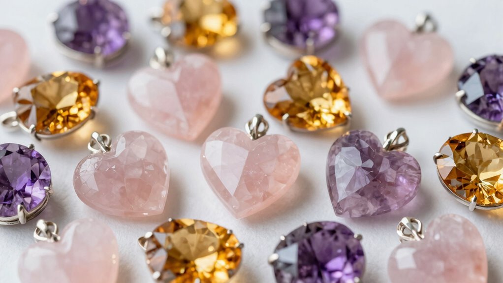 crystal jewelry for intentions