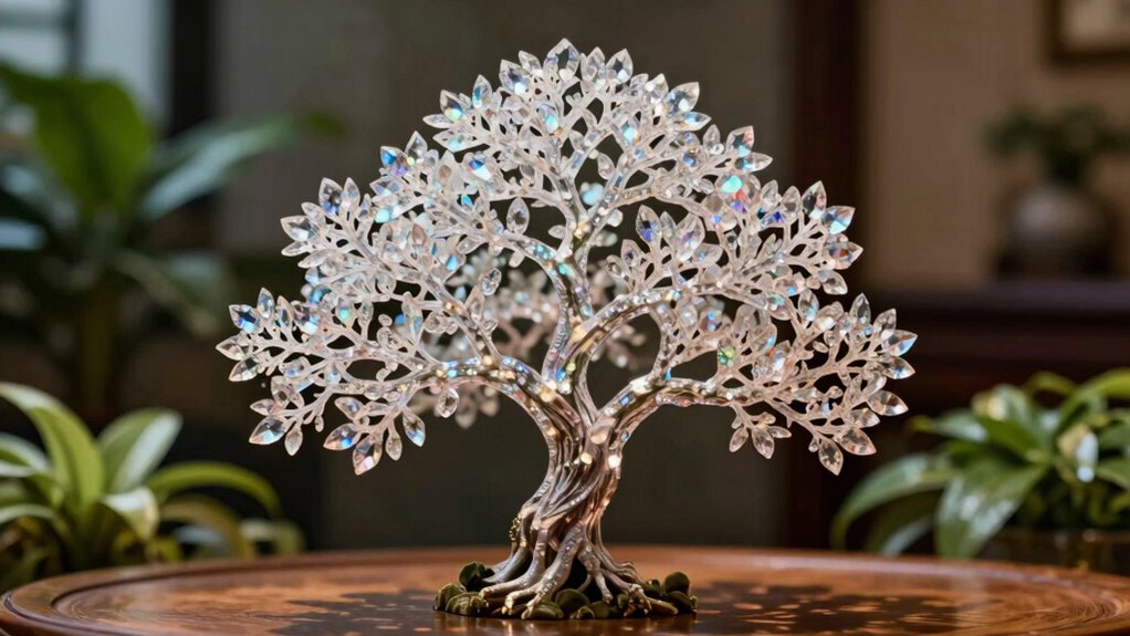 crystal trees enhance tranquility