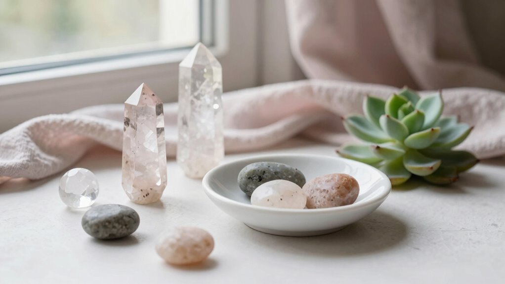 elegant crystal display ideas