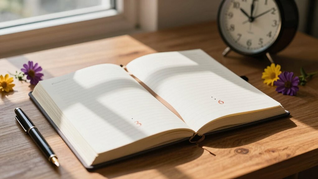 gratitude journaling with numbers