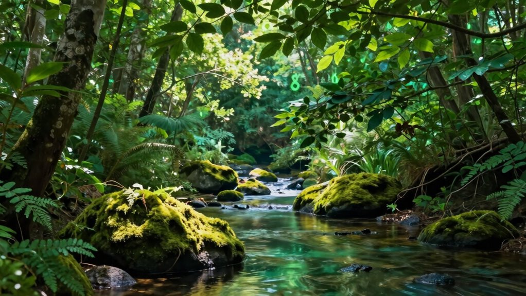green symbolizes growth and prosperity