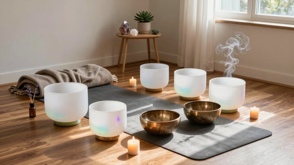 home sound bath essentials