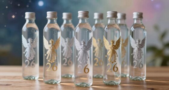 inspirational angel number bottles