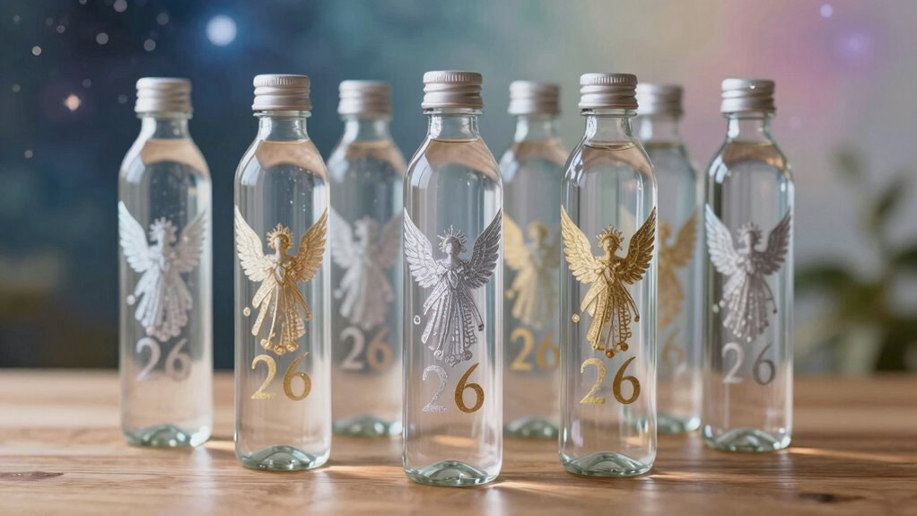 inspirational angel number bottles