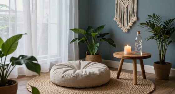 meditation corner layout ideas