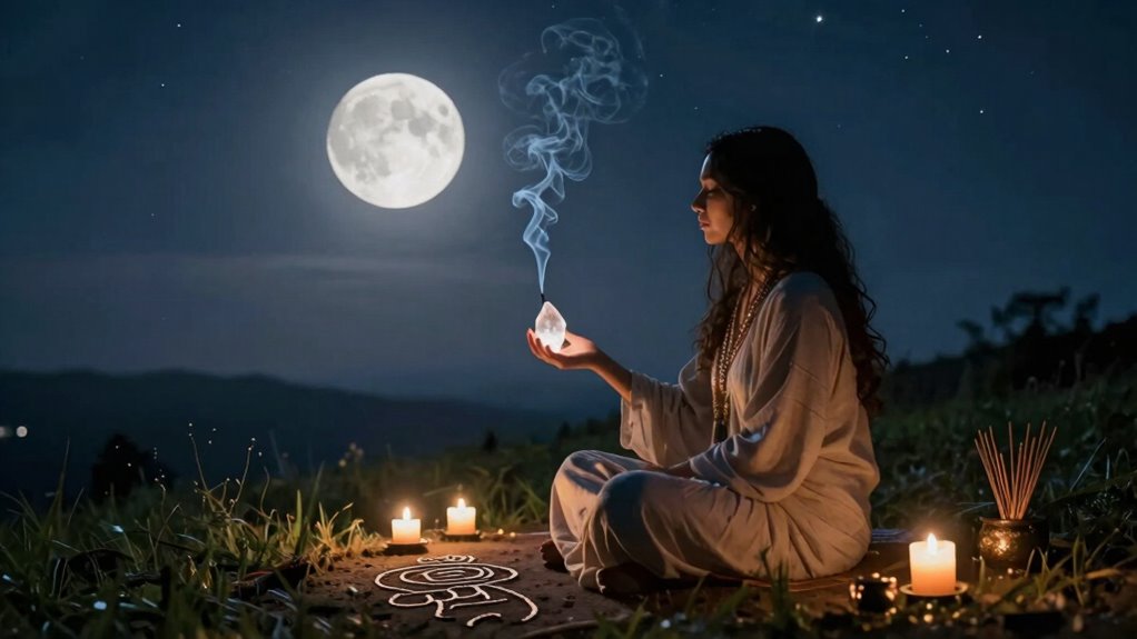 moonlit angel connection ritual