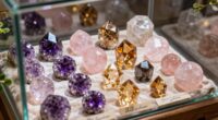 organized crystal storage solutions