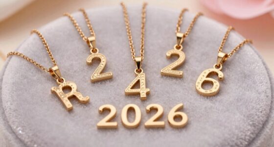 personalized angel number jewelry