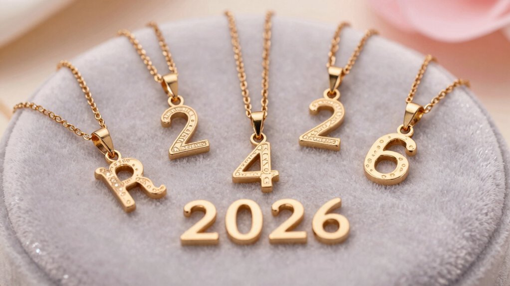 personalized angel number jewelry