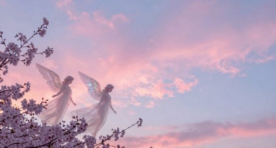 pink symbolizes love and angels