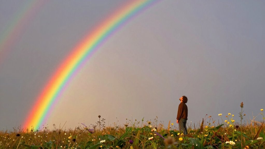 rainbow symbolizes spiritual transformation