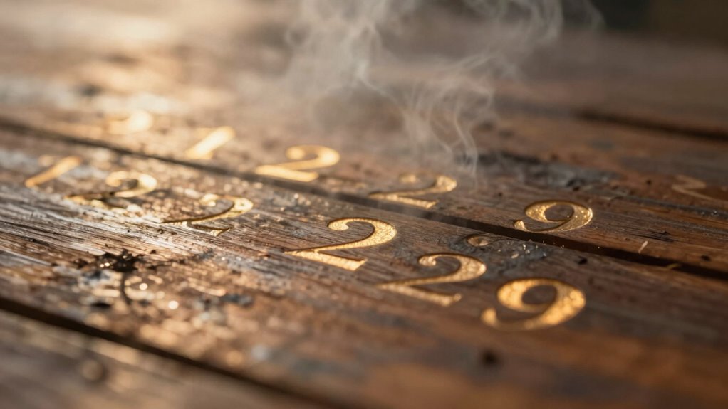 repeating numbers symbolize guidance