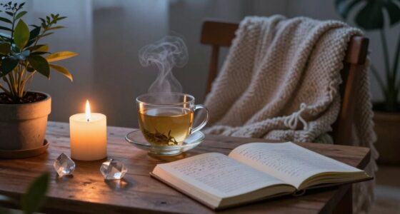 simple calming evening practices