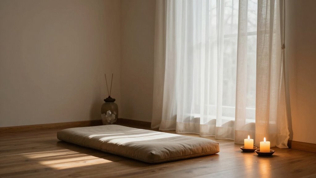 soft lighting enhances spirituality