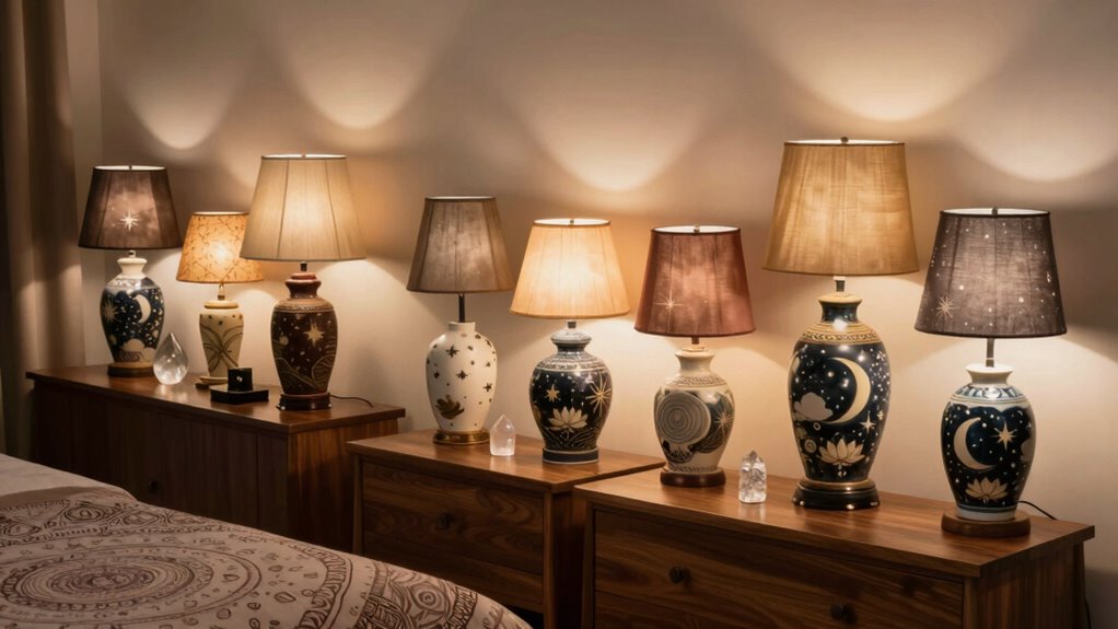 spiritual bedroom bedside lamps