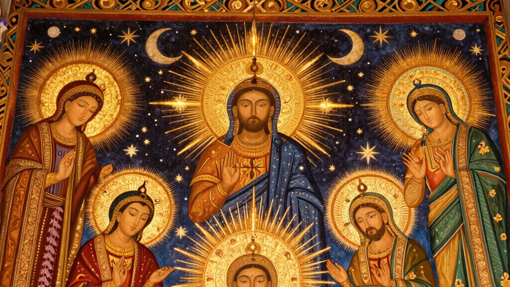 spiritual symbols enhance sacred spaces