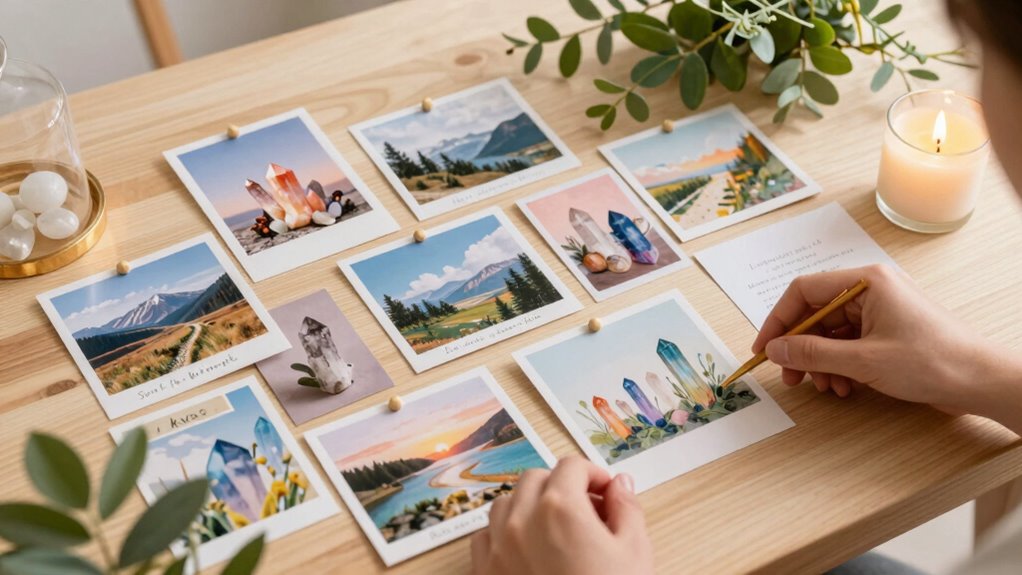 spiritually aligned vision board