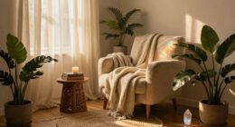 spiritually inviting reading space