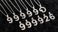 top 15 angel number necklaces