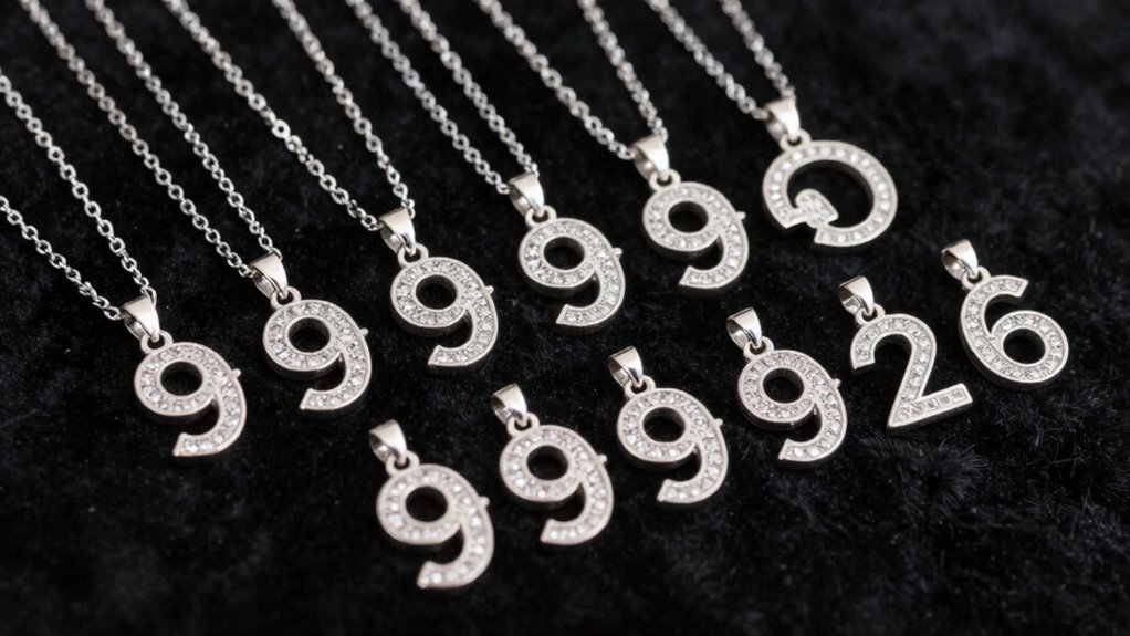 top 15 angel number necklaces