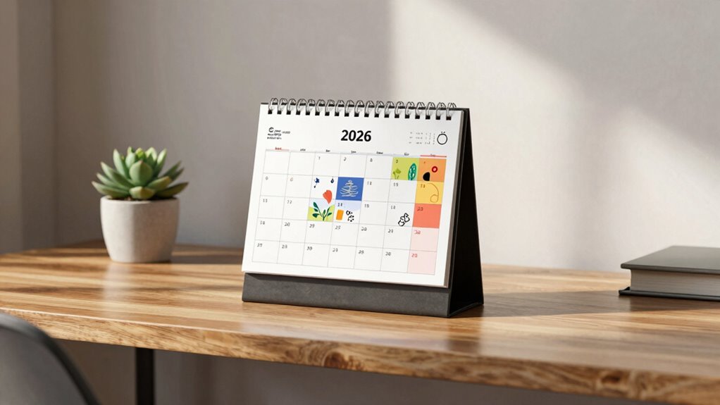 top 2026 desk calendars