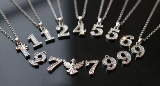 top angel necklace sets