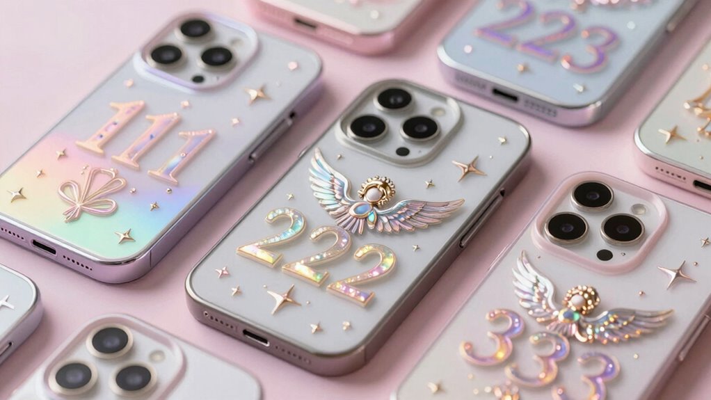top angel number phone cases
