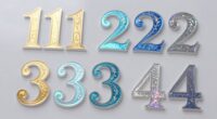 top angel number stickers