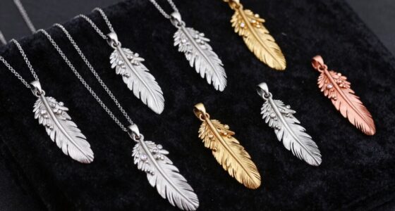 top angel wing necklaces
