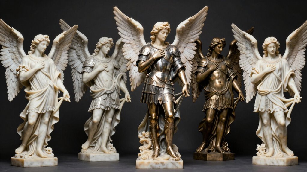 top archangel michael statues