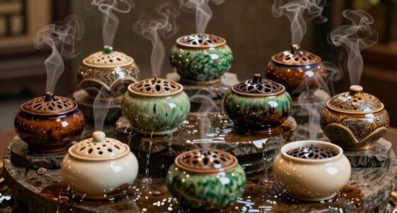 top ceramic waterfall incense burners