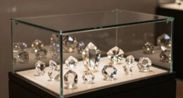 top crystal display cases