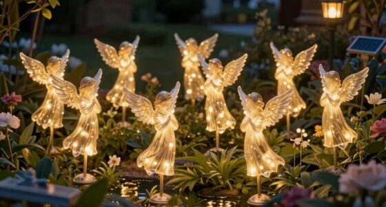 top solar angel garden lights