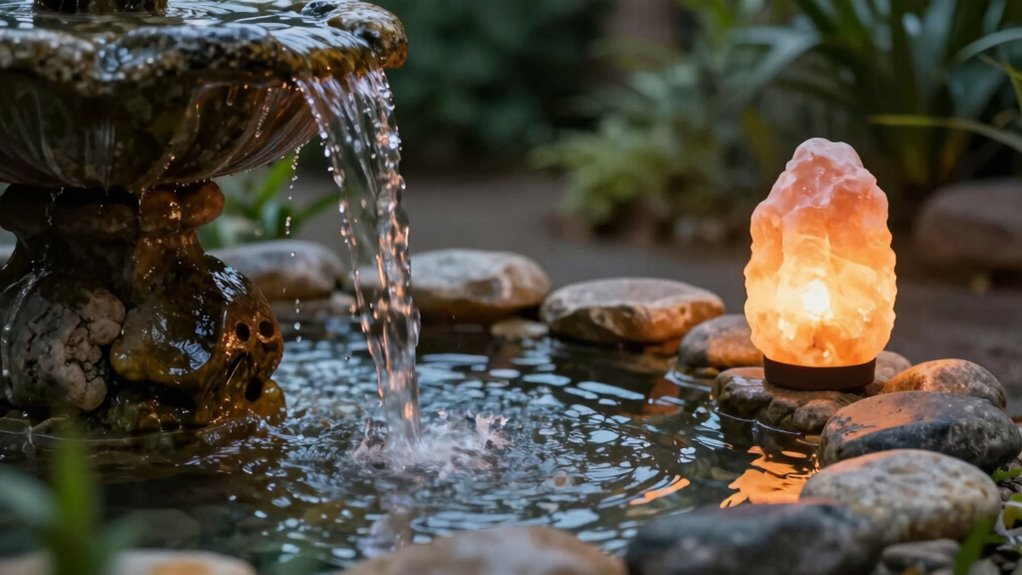 tranquil atmosphere with nature