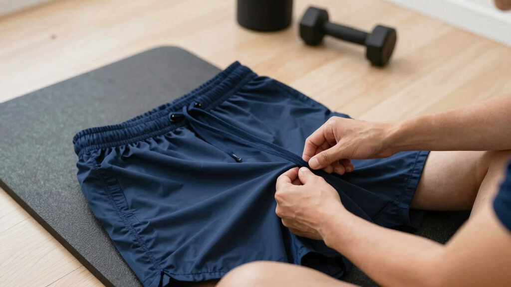 A Better Way To Tie Your Gym Shorts. (Or Any Drawstring) [Video]