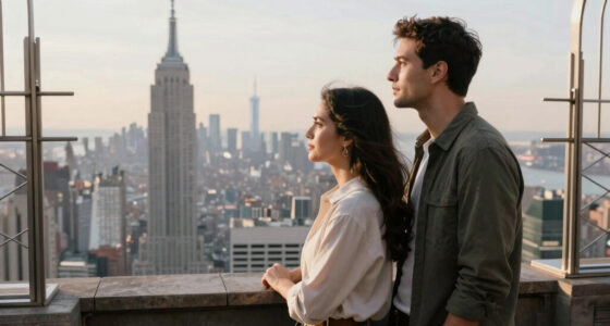 Couple On Empire State Building