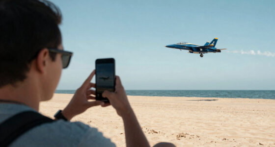 Florida beachgoers scream as Navy’s elite Blue Angels buzz them in ‘low altitude’ flight