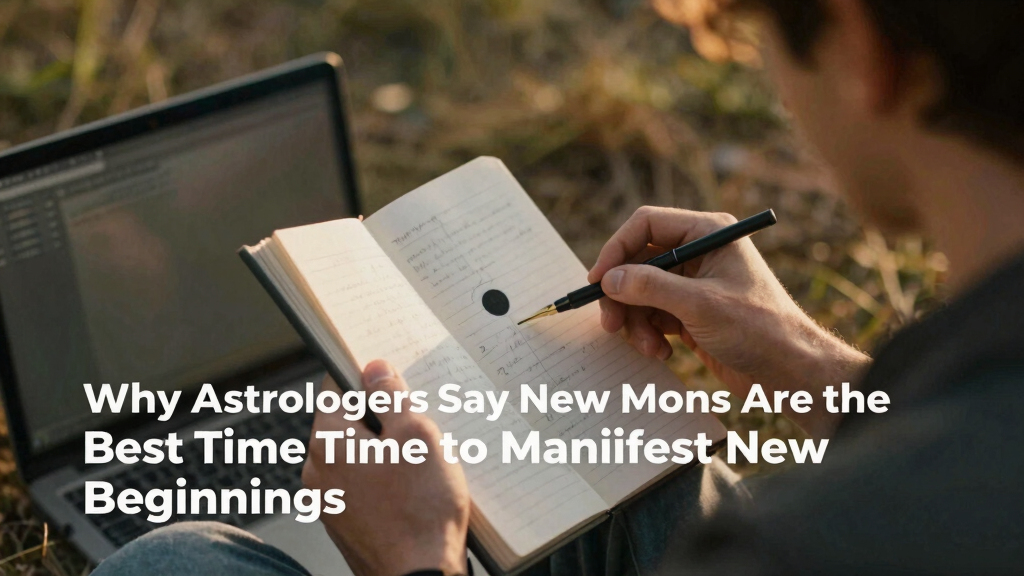 Why Astrologers Say New Moons Are the Best Time to Manifest New Beginnings