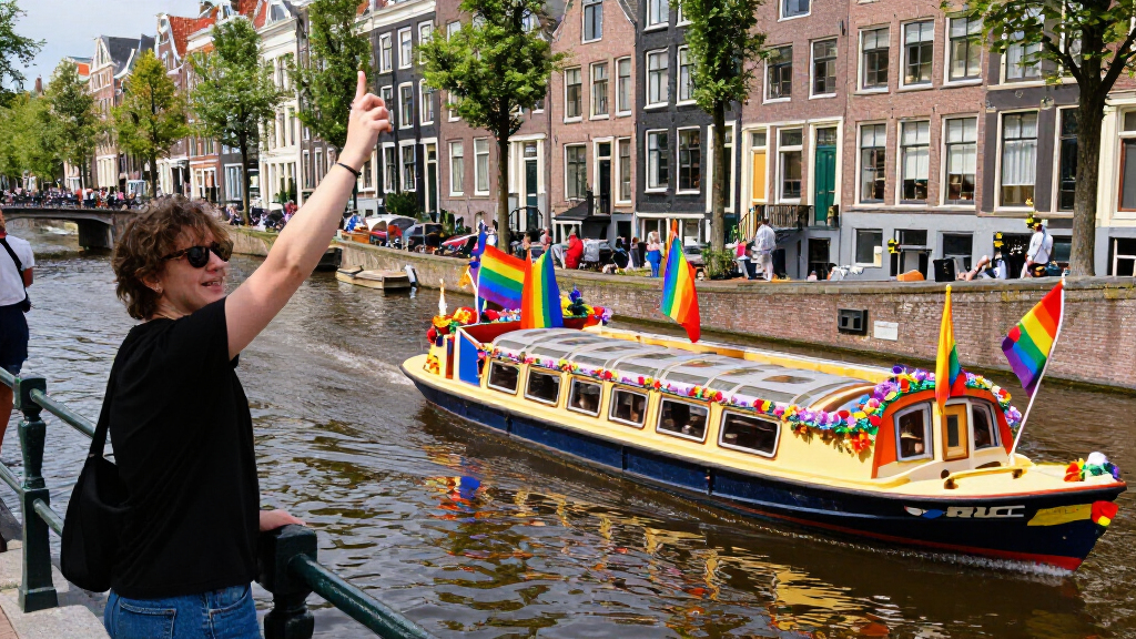 Amsterdam Loopt Vol Voor Botenparade Pride, Premier Jetten Aanwezig - NU