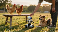 Photos Of The Week: Robot Training, Straw Chickens, Blessed Dogs